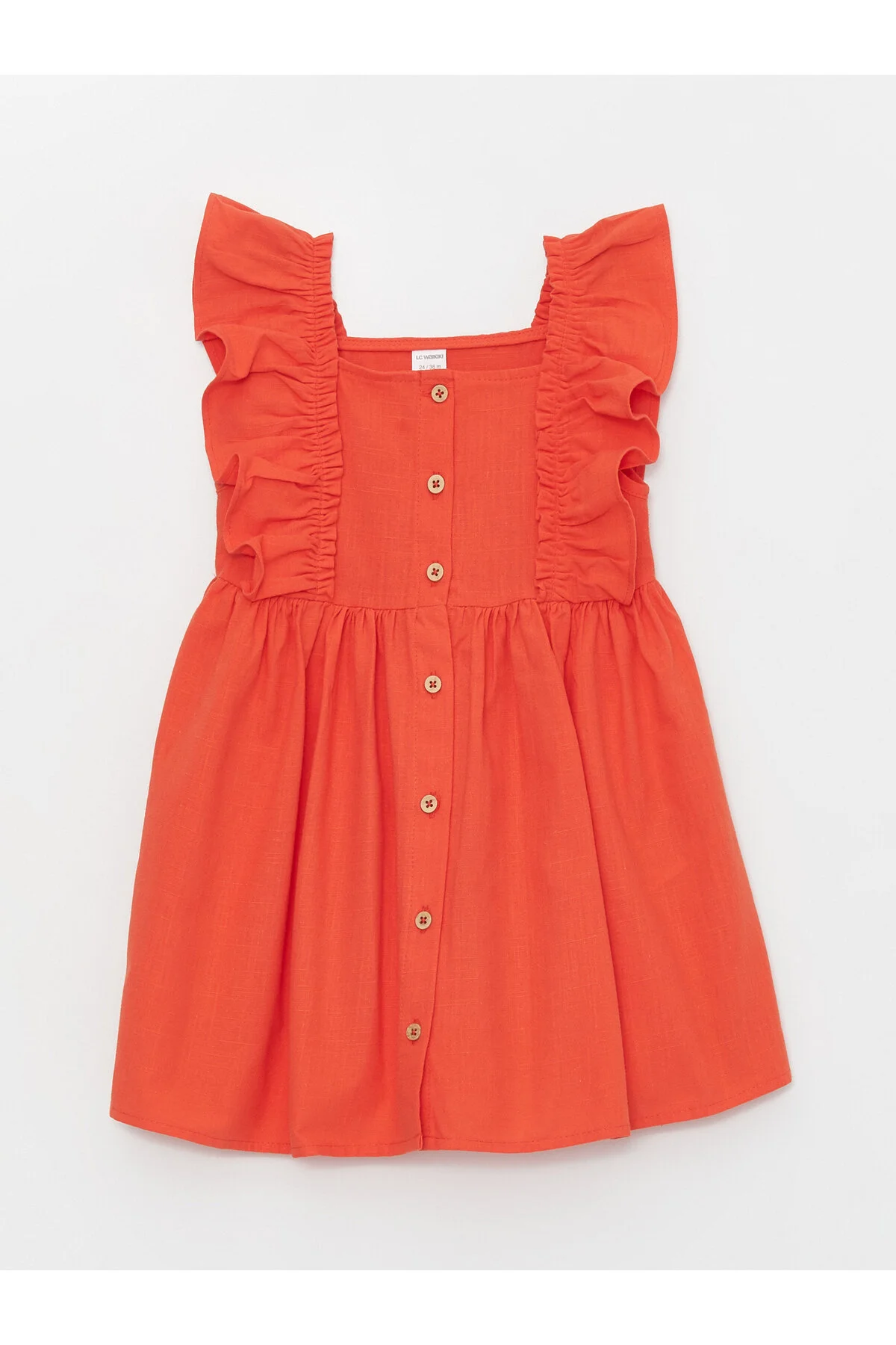 LC Waikiki  Kleid für Babymädchen mit quadratischem Kragen