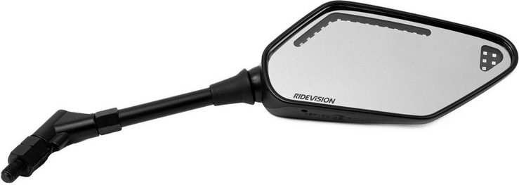Ride Vision Motorrad-Additiv 2 Pro mit LED Spiegel Fahrerassistenzsystem