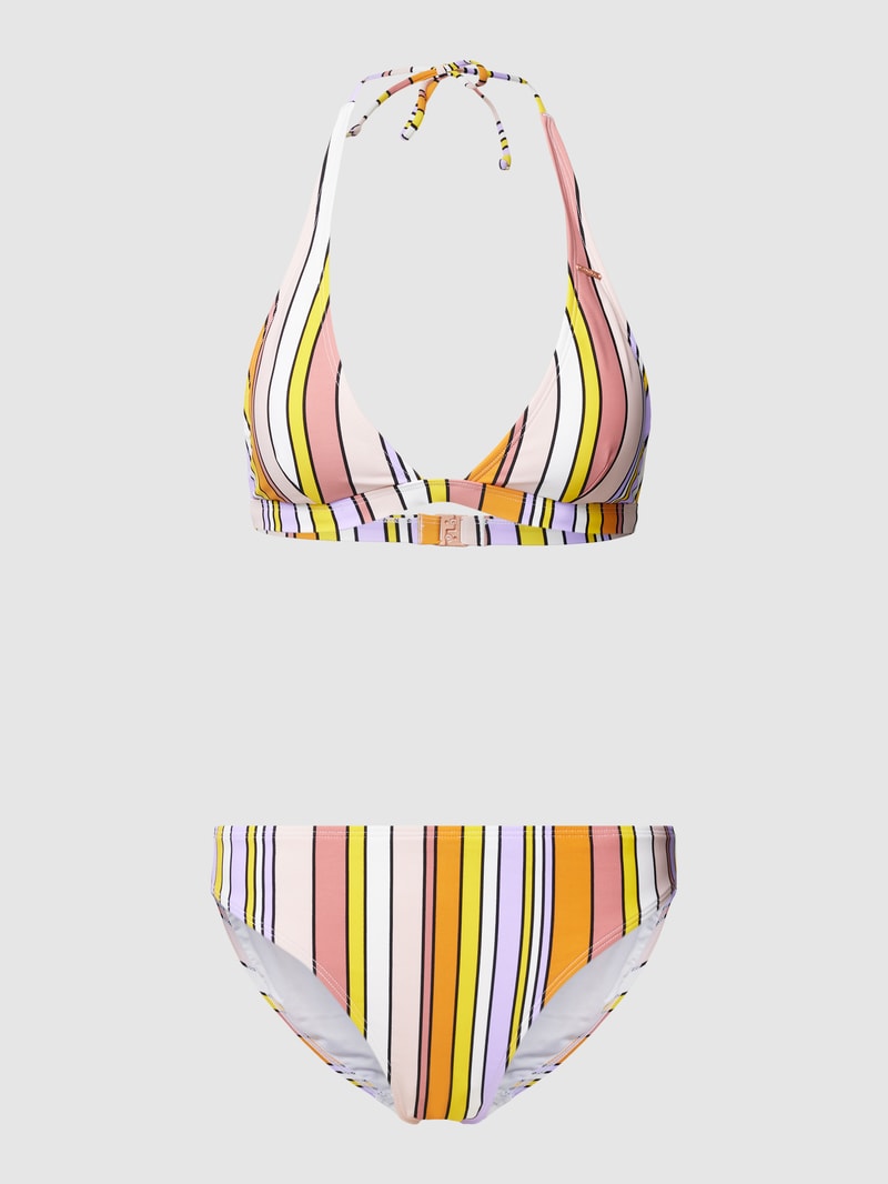 Bikini-Set mit Allover-Muster Modell 'RITA' in orange