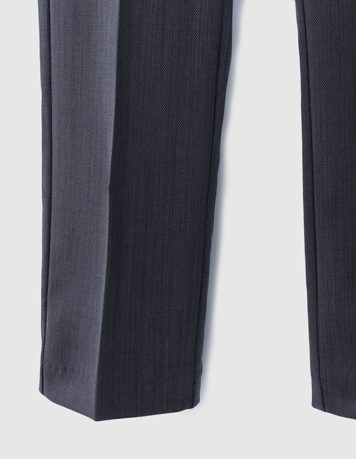 Pantalon de costume marine faux-uni garçon