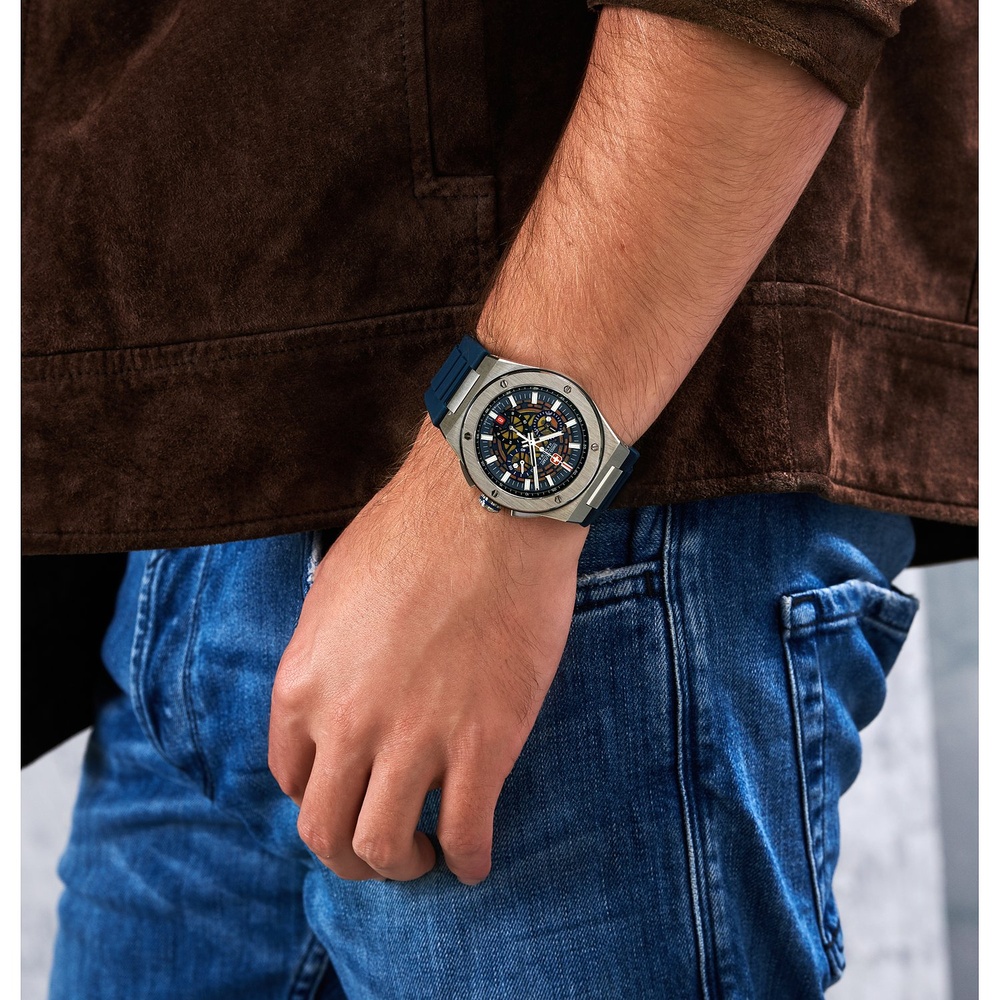 SWISS MILITARY HANOWA Montre pour hommes Acier inoxydable Montre