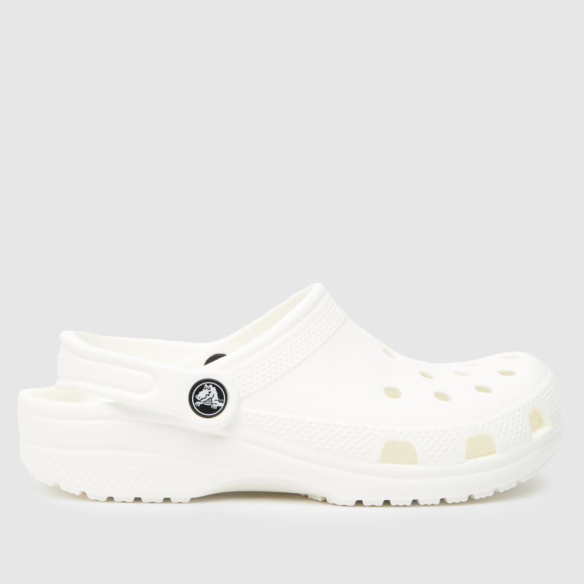 Crocs fehér klasszikus klumpa ifjúsági szandál