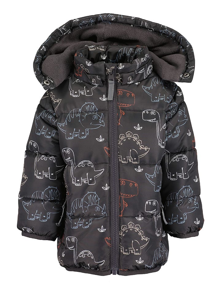 Blue Seven Winterjacke in Anthrazit/ Weiß/ Hellblau günstig kaufen