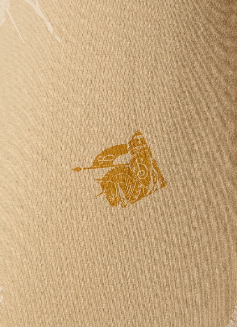 Tricou Burberry cu logo imprimat