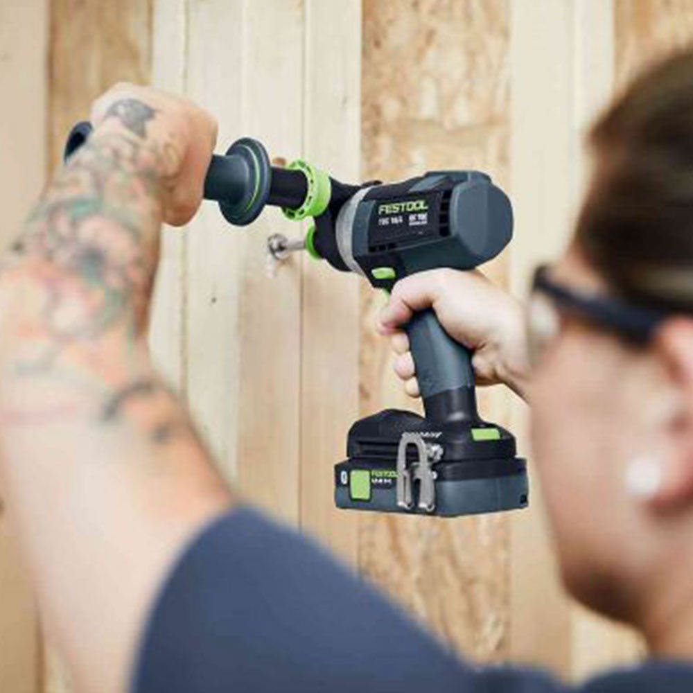 Conjunto de Furadeira/Parafusadeira FESTOOL 18V 2 x 5,2 Ah 13mm TDC 577284