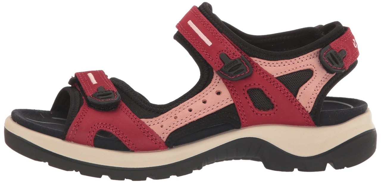 ECCO Klassische Sandalen rot