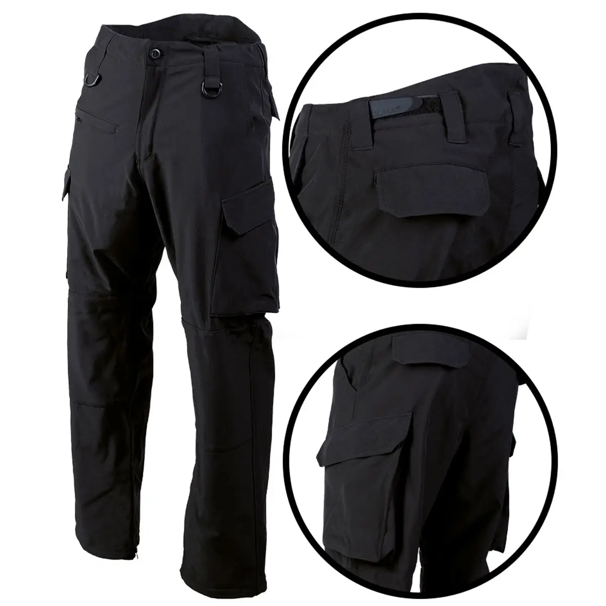 Softshell Hose Explorer schwarz