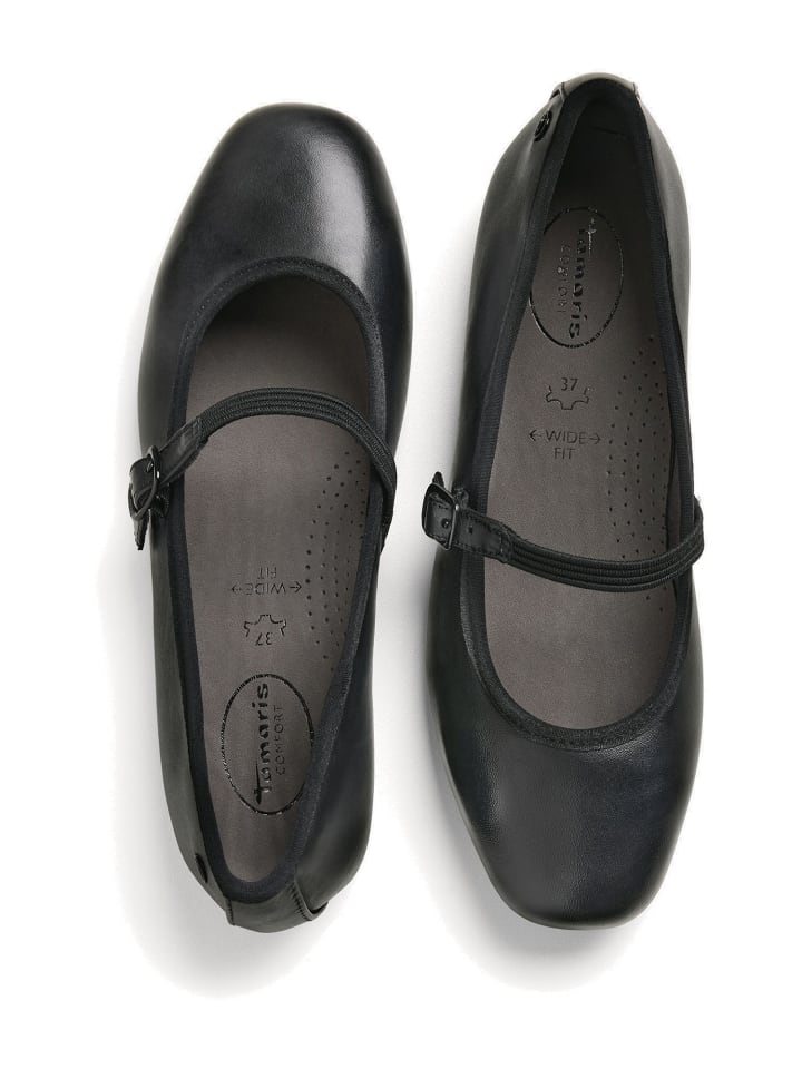 Tamaris COMFORT Ballerina in BLACK günstig kaufen
