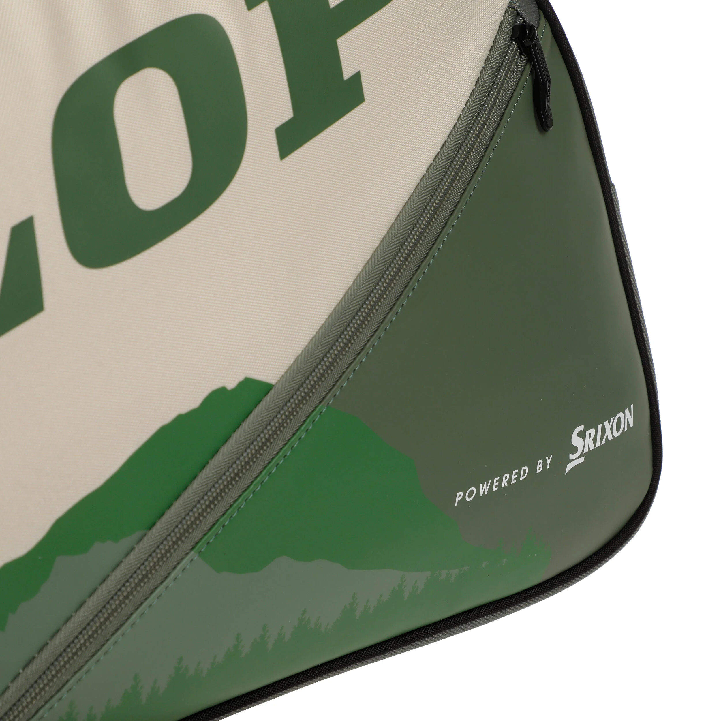 Performance Schlägertasche 12er - Grün, Beige