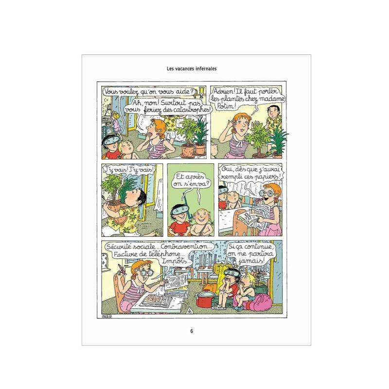Livre Tom-Tom et Nana Les vacances infernales - BD Kids