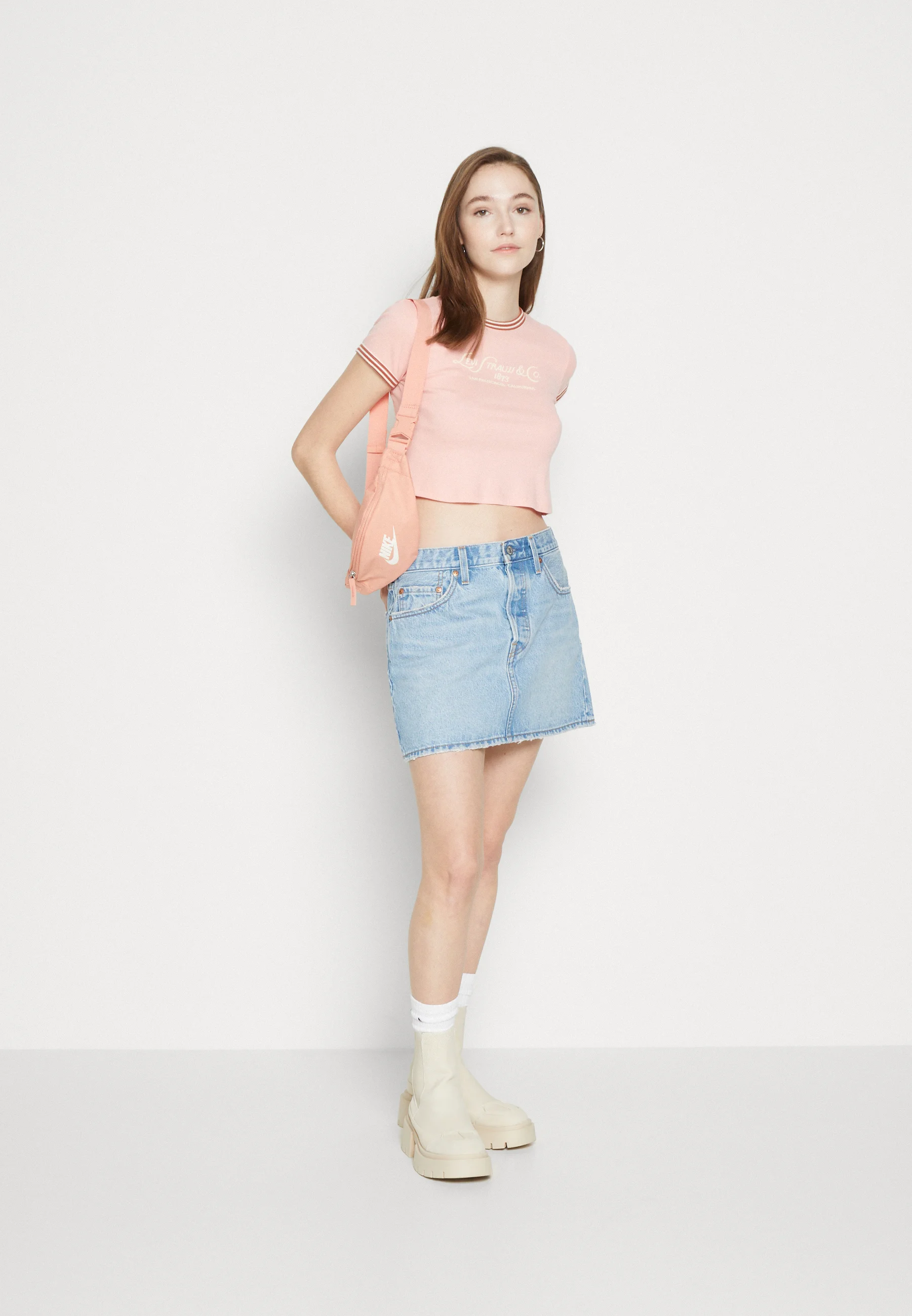 Levi's® ICON SKIRT - Falda vaquera