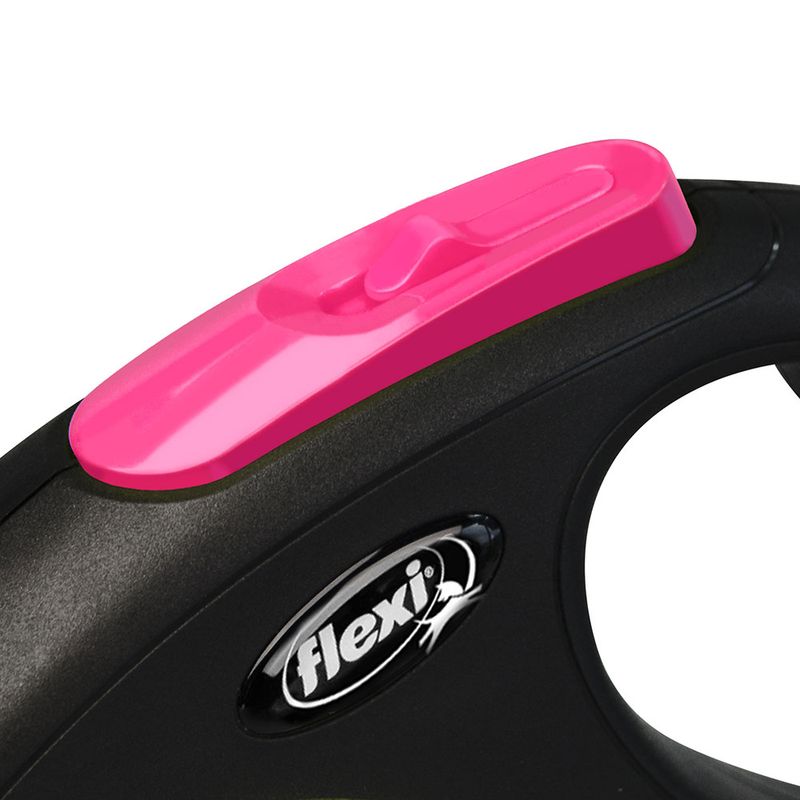 flexi New Neon Gurt-Leine pink, 5 m zu TOP-Preisen