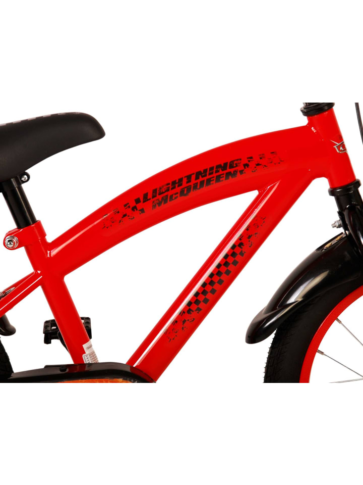 Volare Kinderfahrrad Disney Cars Fahrrad für Jungen 16 Zoll Kinderrad in Rot 4 Jahre günstig kaufen onesize