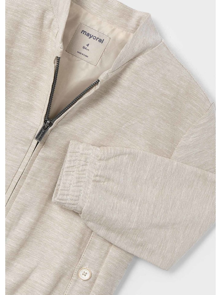 Mayoral Blousonjacke mit Leinen festlich in sand günstig kaufen