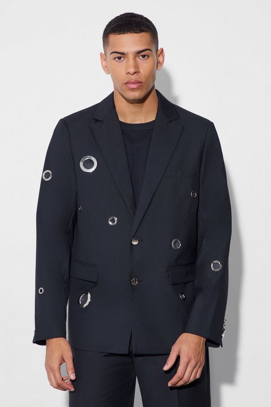 Oversize Cut-Out Blazer