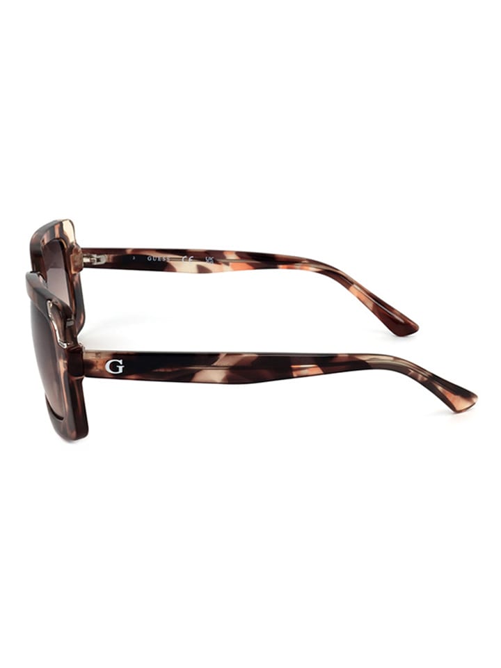 Guess Damen-Sonnenbrille in Havanna/ Braun günstig kaufen 59