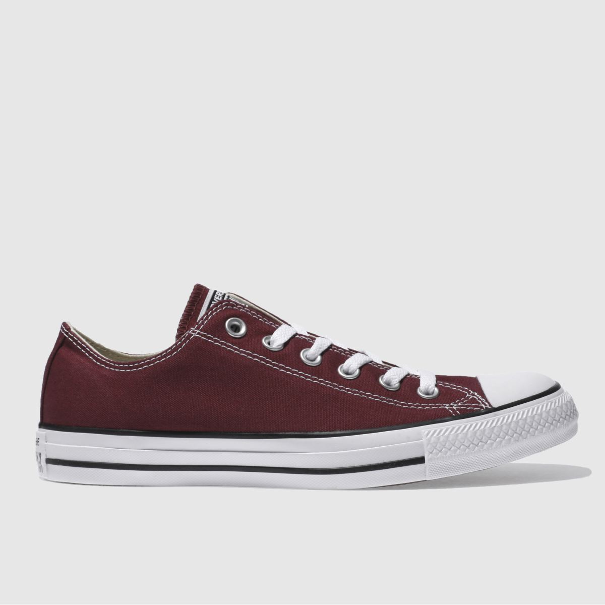 Converse All Star Ox – Vinröda sneakers