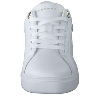 Tommy Hilfiger Casual Leather Cupsole in weiß