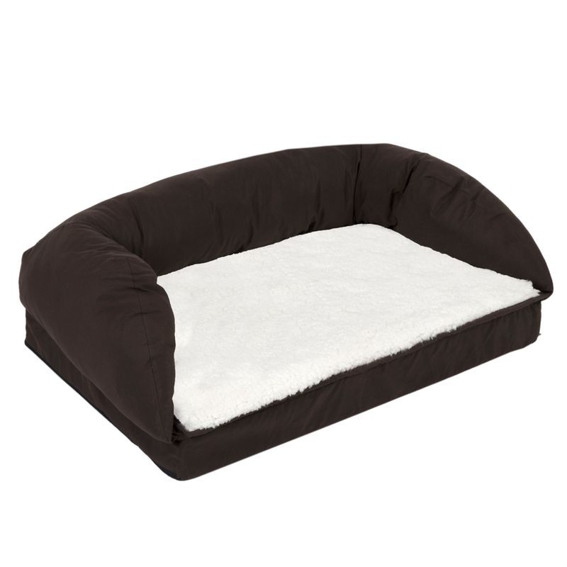 Orthopädische Hundebett + Fleecedecke Pawty