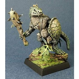 Lizardman with Club & Shield (REA03705)