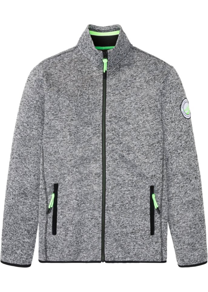 Strickfleecejacke