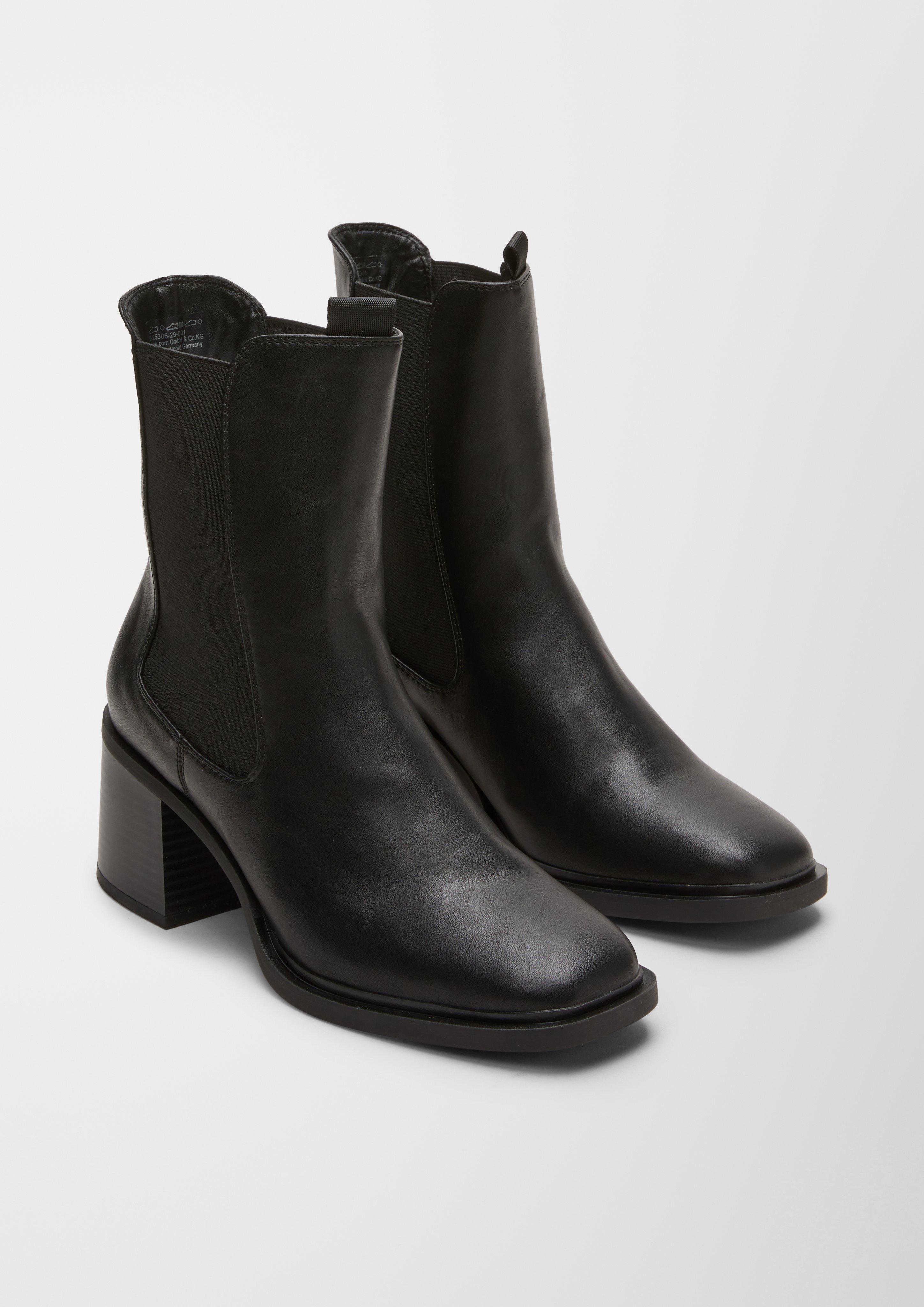 Stiefeletten mit Blockabsatz  6006655-001