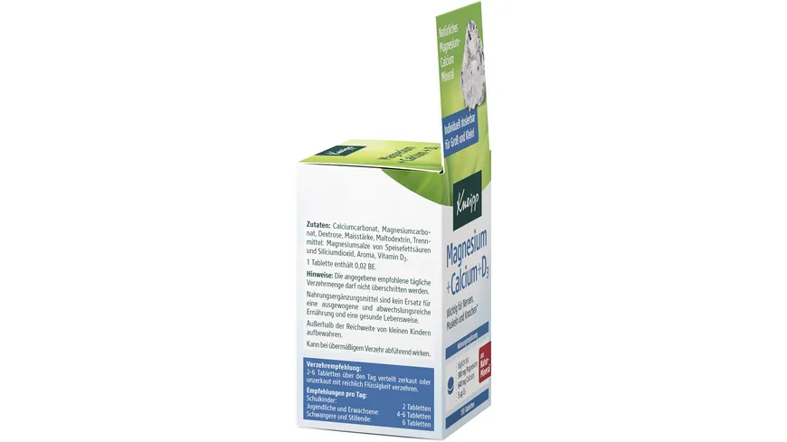 Kneipp Magnesium + Calcium + D3