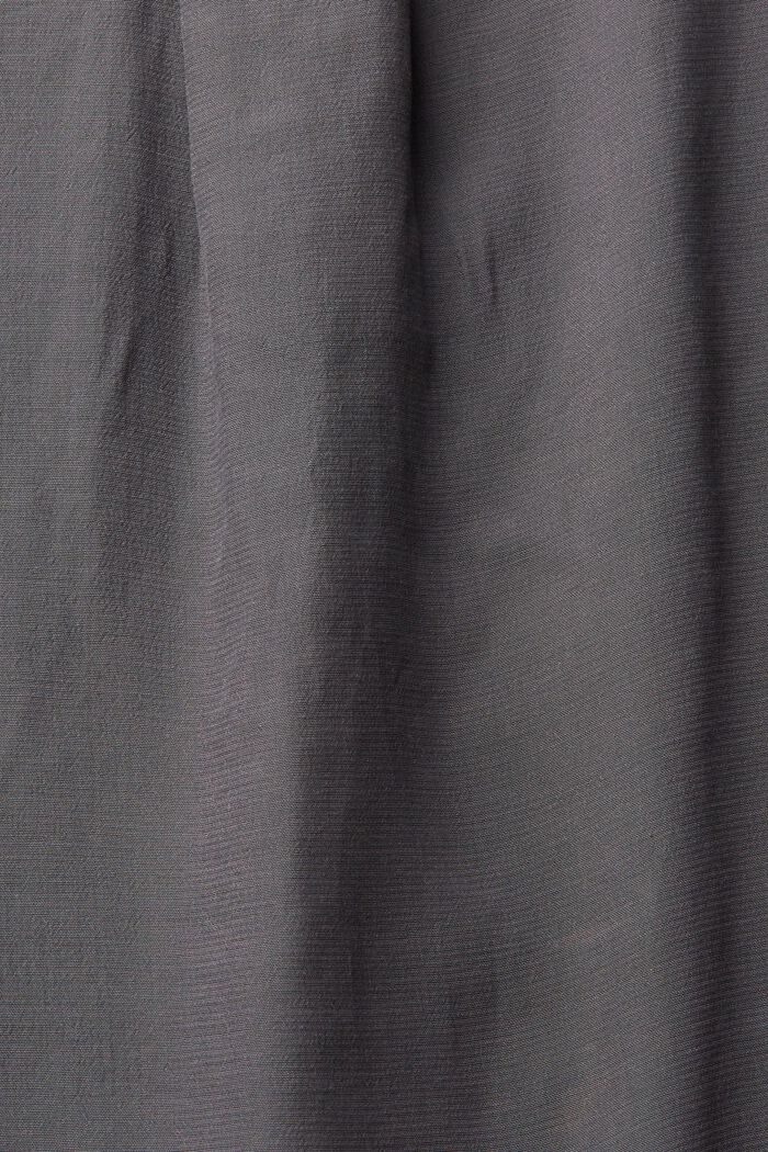 Bluse mit V-Neck, LENZING™ ECOVERO™