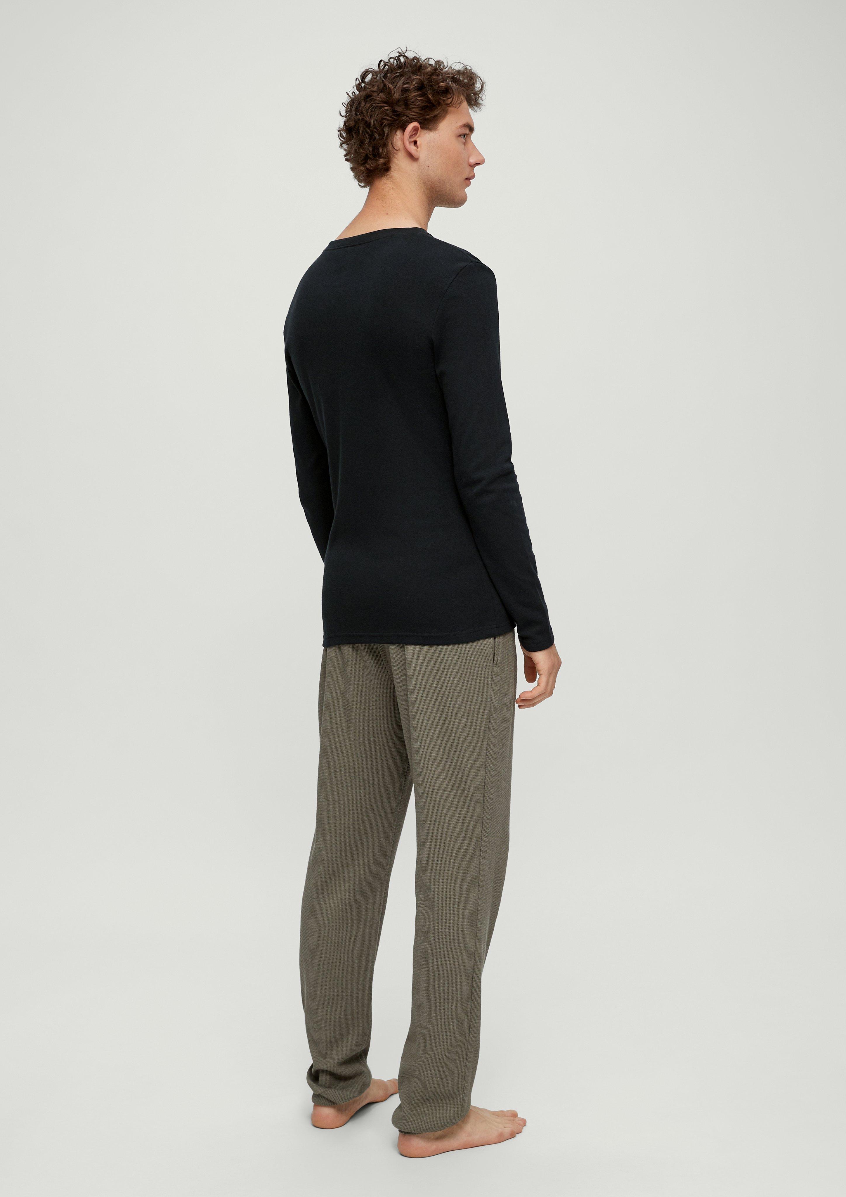 Pyjama-Shirt aus Baumwolle  6008415-9999