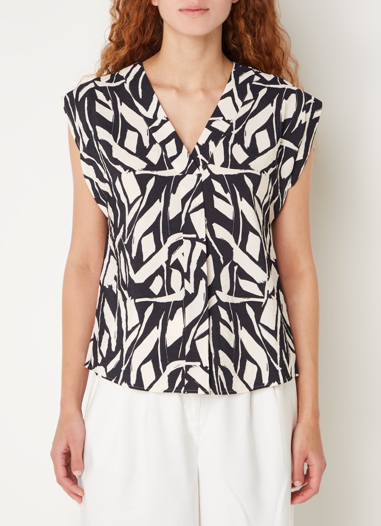 Phase Eight  Celyn tuniek met print en V-hals