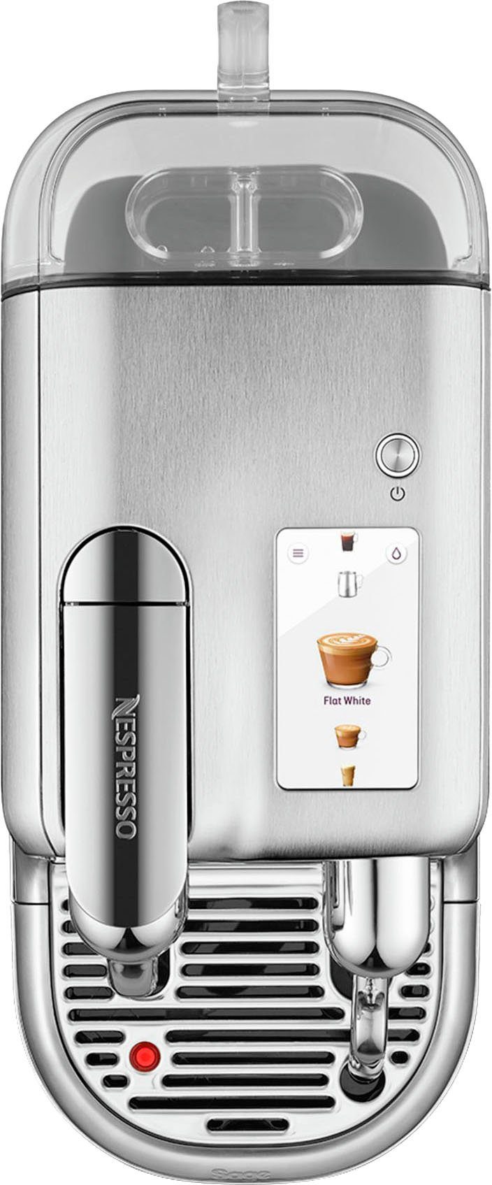 Nespresso Kapselmaschine Creatista Pro SNE900 mit Edelstahl-Milchkanne, inkl. Willkommenspaket mit 14 Kapseln