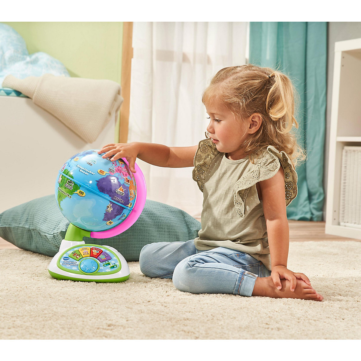 Interaktiver Junior-Globus