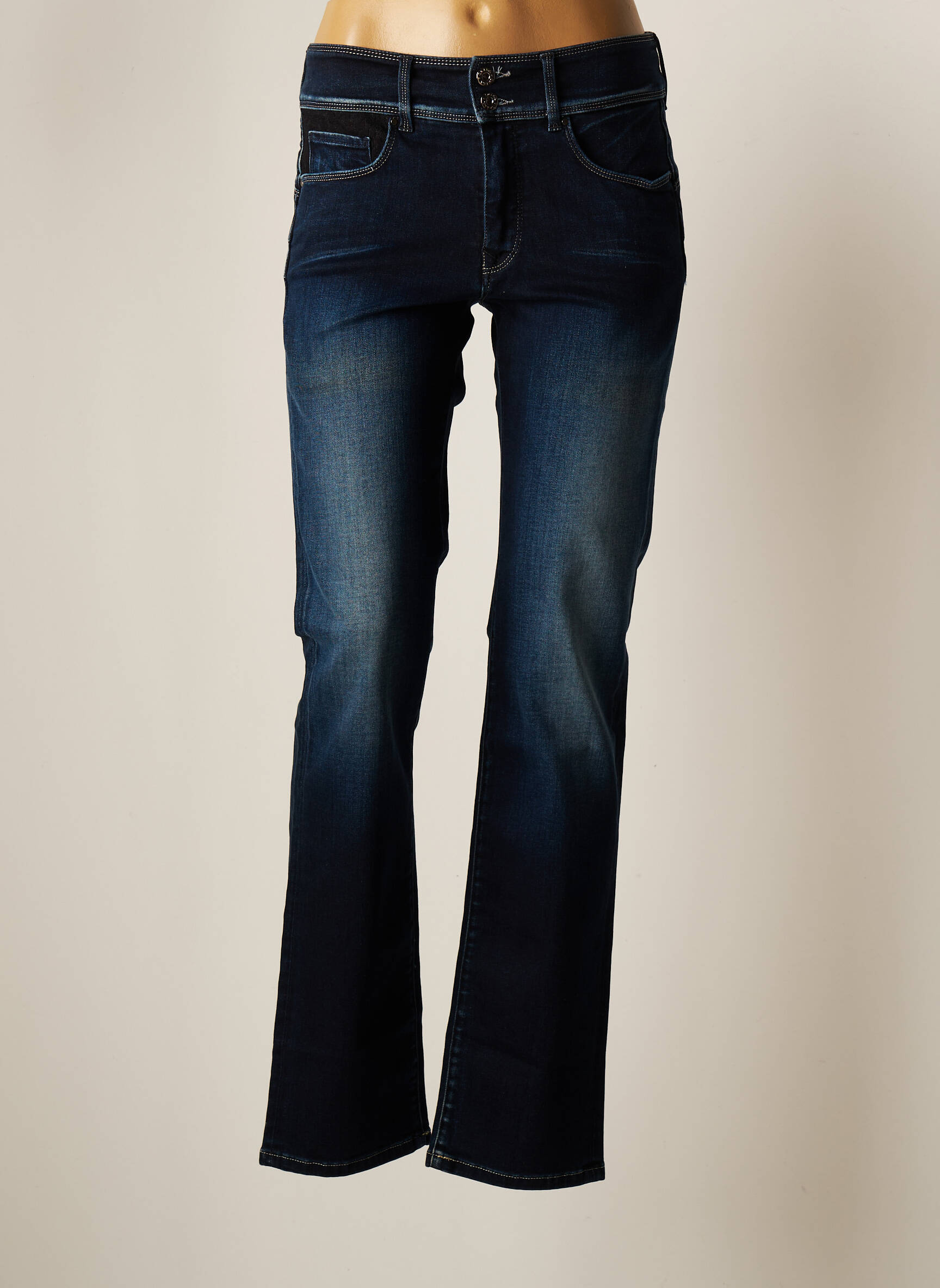 Salsa Jeans Coupe Droite Femme couleur bleu
