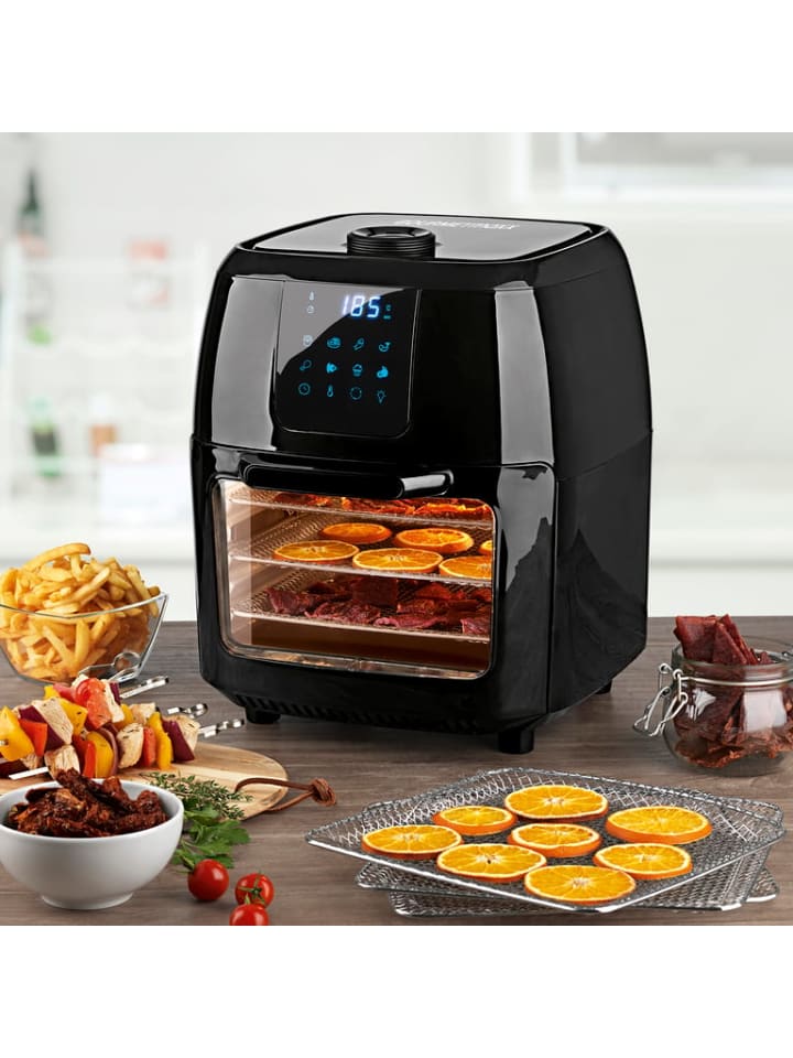 Gourmetmaxx XXL Heißluft Fritteuse Airfryer Digital Backofen fettfrei Drehgrill 9L günstig kaufen onesize