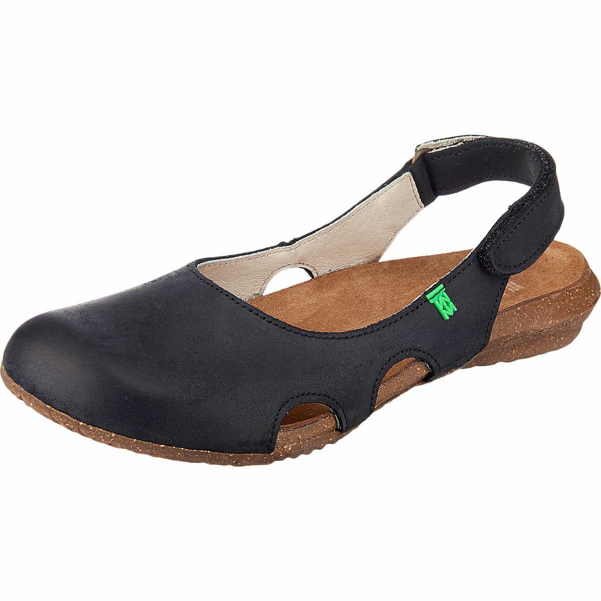 EL NATURALISTA Klassische Sandalen schwarz Wakataua