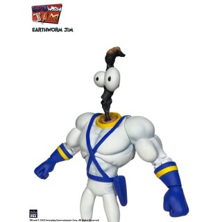Earthworm Jim Zubehör-Set Wave 1: Worm Body & Jim Heads Accessory Pack