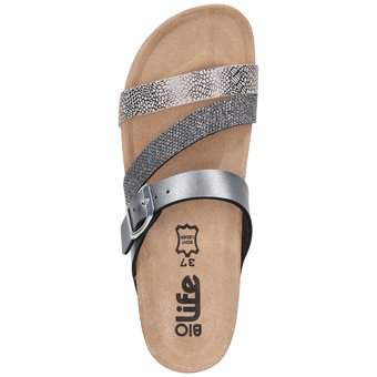 Bio Life Pantolette in schwarz