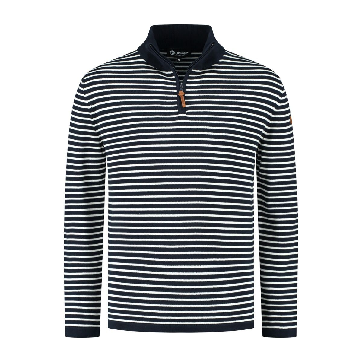 Travelin' Nacka Dark Blue Herren Pullover