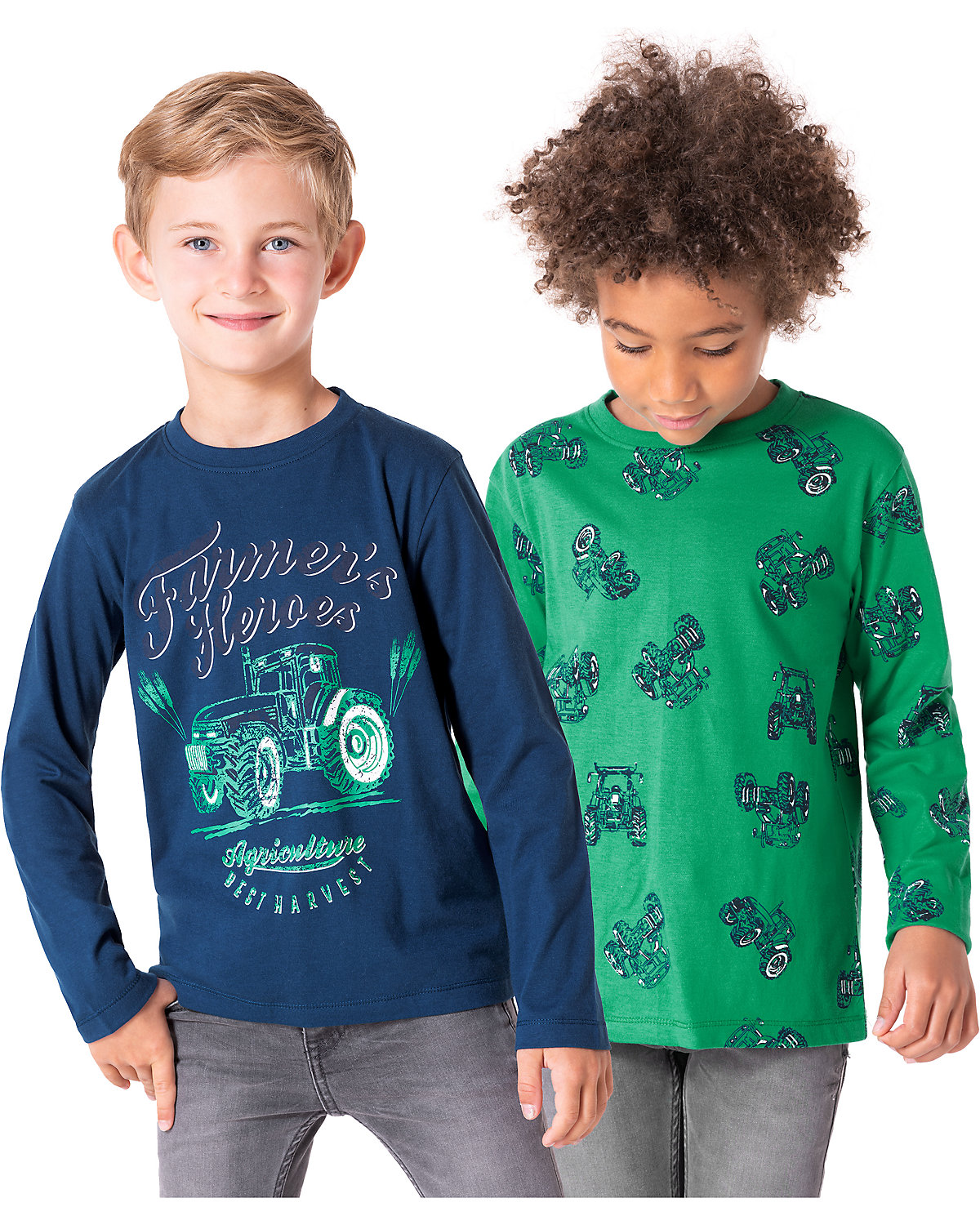 Langarmshirt Doppelpack für Jungen von ZAB kids