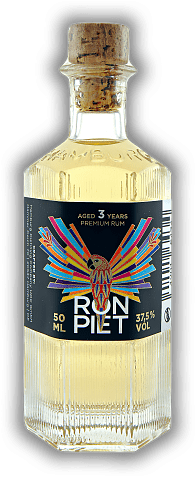 Ron Piet 3 Years 0,05 Liter Ron Piet 3 Years 0,05 Liter In feinsten Bourbon-Fässern gereift. Alter 3 J. - 0,05	 Liter - Vol 37,5%