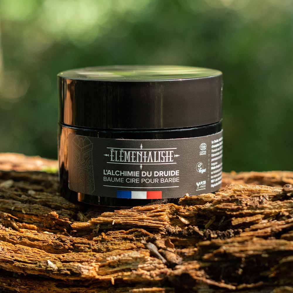 elementaliste L'alchimie du Druide Baume cire pour barbe