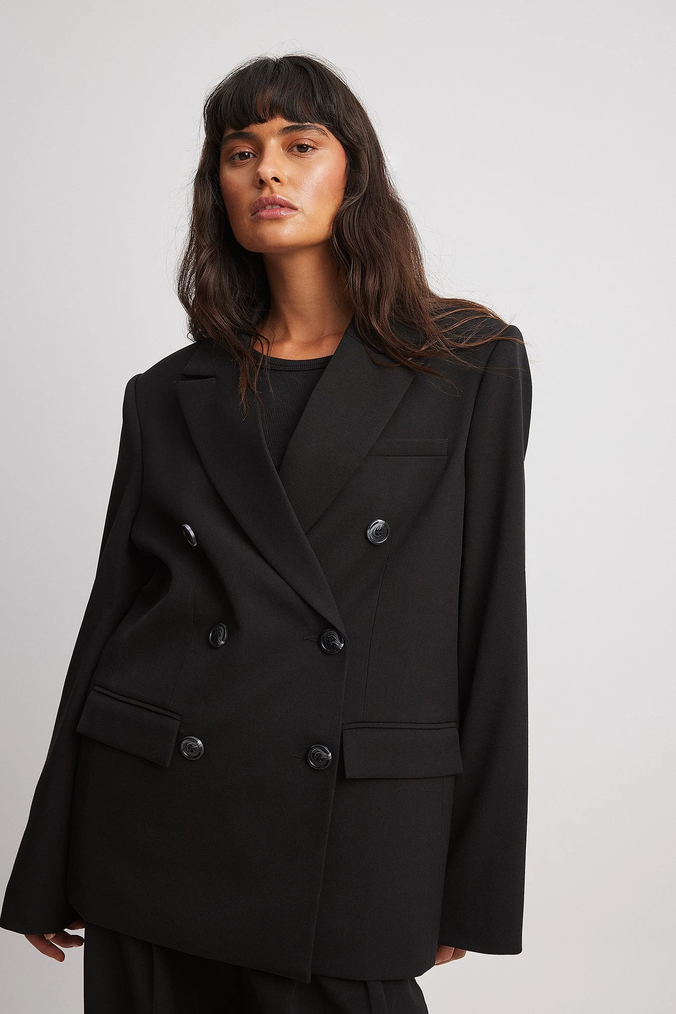 Zweireihige Blazer-Jacke