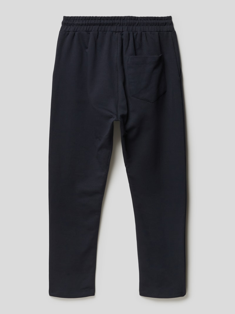 Sweatpants mit Eingrifftaschen in marineblau