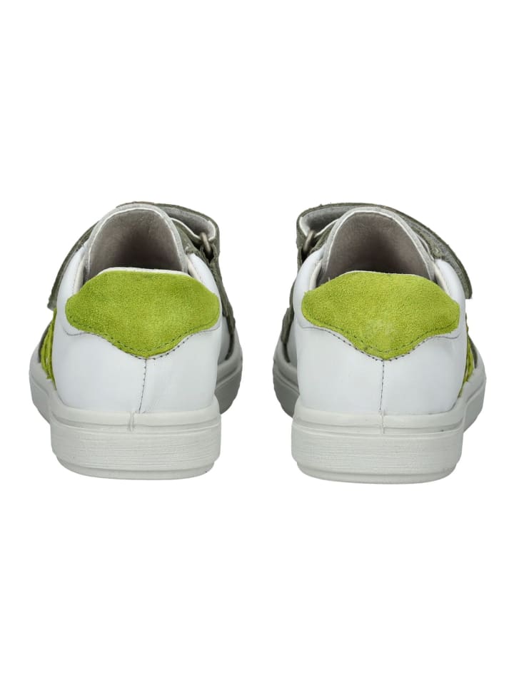 Ricosta Halbschuhe in Weiß/Grün günstig kaufen