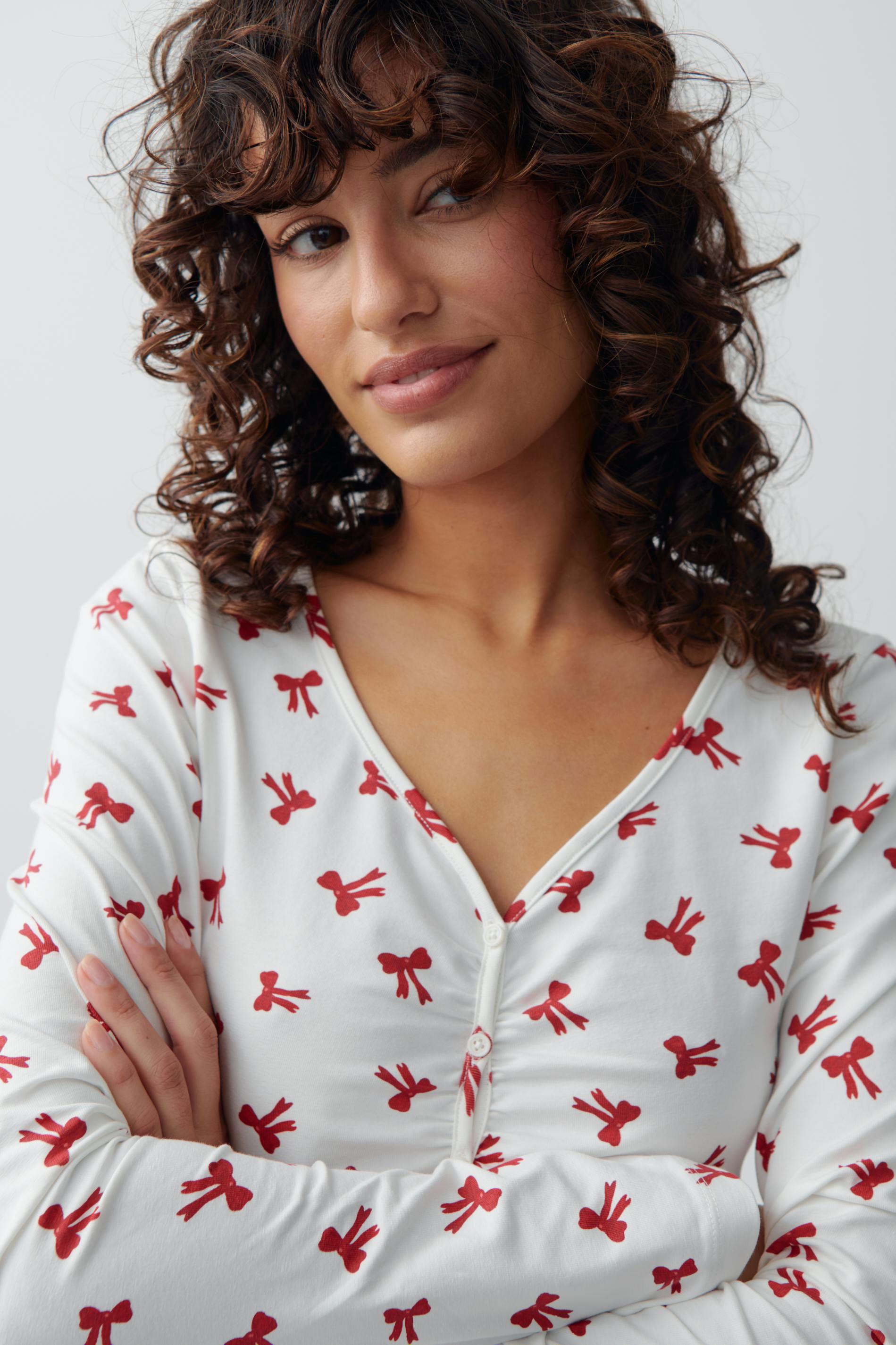 Homewear long sleeve top