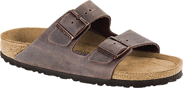 BIRKENSTOCK Pantoletten braun Arizona
