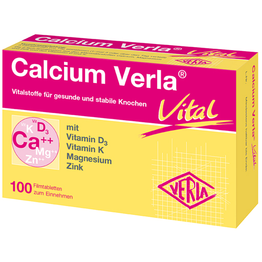 CALCIUM VERLA Vital Filmtabletten  100 St  Filmtabletten