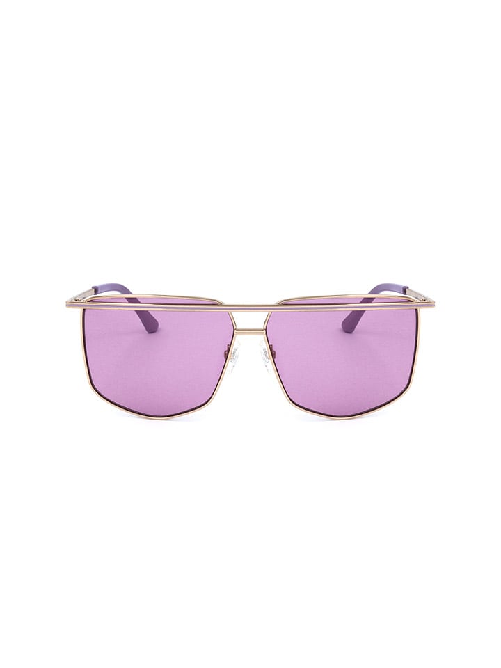 Guess Damen-Sonnenbrille in Lila/ Gold günstig kaufen 63