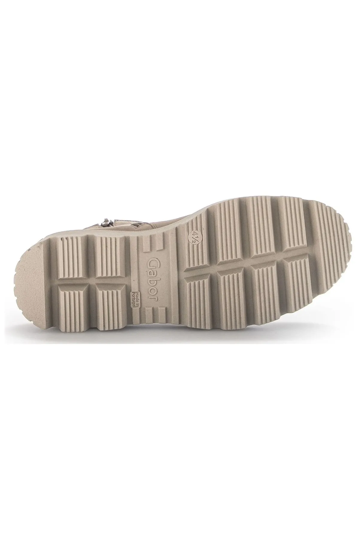 GABOR  Stiefelette - Beige - Blockabsatz