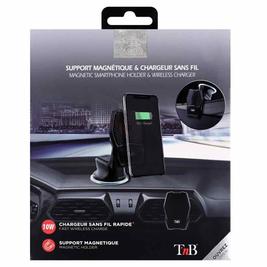 Premium Wireless Charger mit Saugnapfhalterung von t'nb - ATU